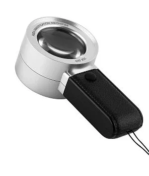 Лупа Kromatech ручная круглая 30х, 40 мм, с подсветкой, ультрафиолет (3 LED) TH-5018, изображение 1