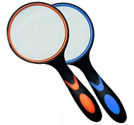 Лупа Kromatech ручная круглая 8х, 65 мм, с двухцветной ручкой