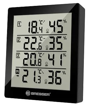 Метеостанция Bresser Temeo Hygro Quadro