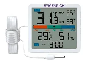 Термогигрометр Ermenrich Report WR10, изображение 1