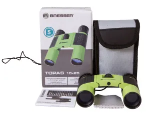 Бинокль Bresser Topas 10x25 Yellow, изображение 6