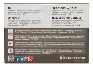 Бинокль Bresser Travel 8x21, изображение 10