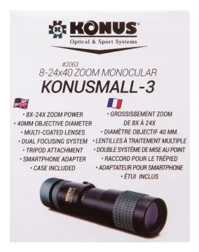 Монокуляр Konus Konusmall-3 8–24x40, изображение 14