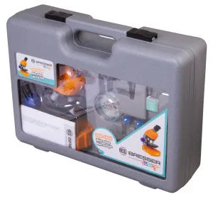 Микроскоп Bresser Junior 40–640x с набором для опытов, в кейсе, изображение 13