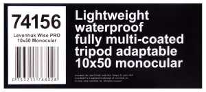 Монокуляр Levenhuk Wise PRO 10x50, изображение 15