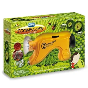 Микроскоп детский портативный Navir «Зумскоп» 20–40x, с подсветкой, изображение 2