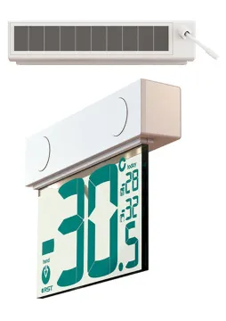 Термометр цифровой RST 01377 с солнечной батареей, оконный, изображение 2