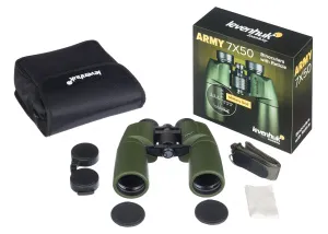 Бинокль Levenhuk Army 7x50 с сеткой, изображение 5