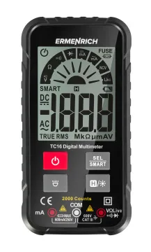 Цифровой мультиметр Ermenrich Zing TC16, изображение 3