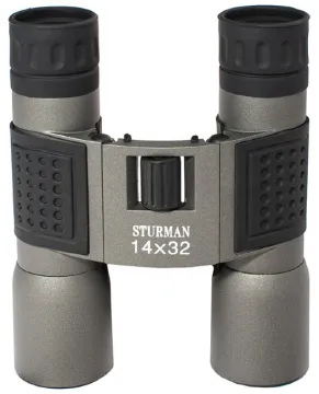 Бинокль STURMAN 14x32, серый, изображение 3