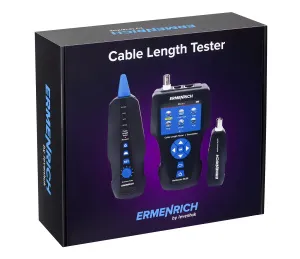 Измеритель длины кабеля Ermenrich NetGeeks NL80, черный, изображение 9