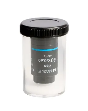 Объектив MAGUS 40PL60V Plan 40х/0,60 ∞/1,2 H60 мм, изображение 5