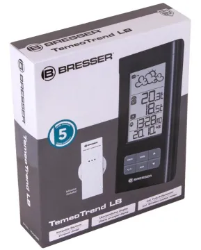Метеостанция Bresser TemeoTrend LB с радиоуправлением, изображение 10