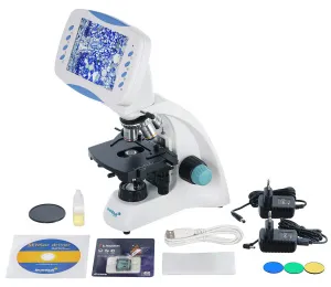 Микроскоп цифровой Levenhuk D400 LCD, изображение 2