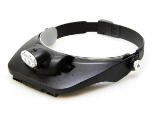 Лупа налобная Veber 3LED 1,2x/3,5x, с подсветкой (81001), изображение 3