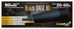 Зрительная труба Levenhuk Blaze BASE 80, изображение 14